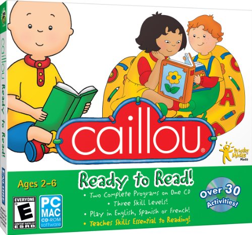 CAILLOU READY TO READ JC (WIN XPVISTAWIN 7/MAC 10.1 OR LATER)