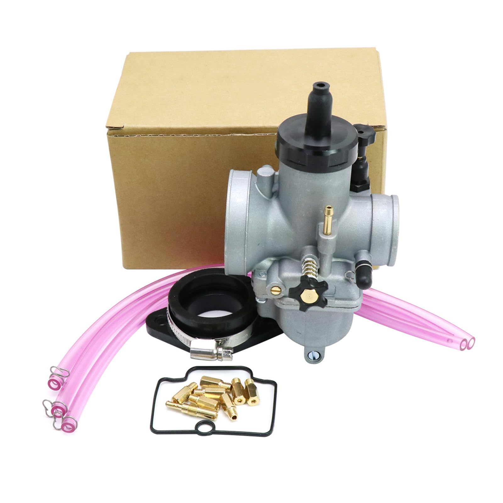 Gruppo carburatore per Veicoli Fuoristrada migliora l ' efficienza del Motore Componenti Installazione Completi Carburatore in Gomma per motocicli