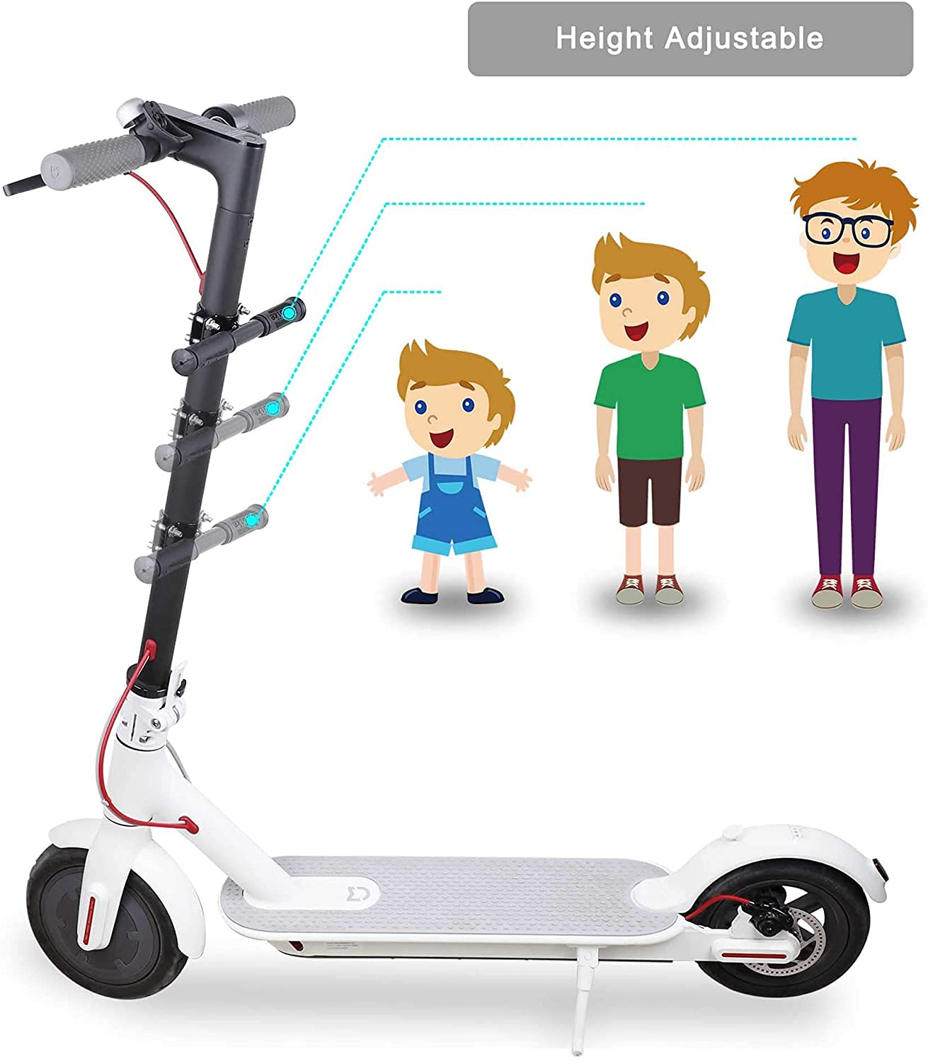 Monopattino Elettrico C2 PRO E Per Bambini Con Attacco Del Manubrio Regolabile E Velocit Massima Di 16 Km H 14663e11 478c 444d 9fe6 514c0f5fcb18 1200 1200