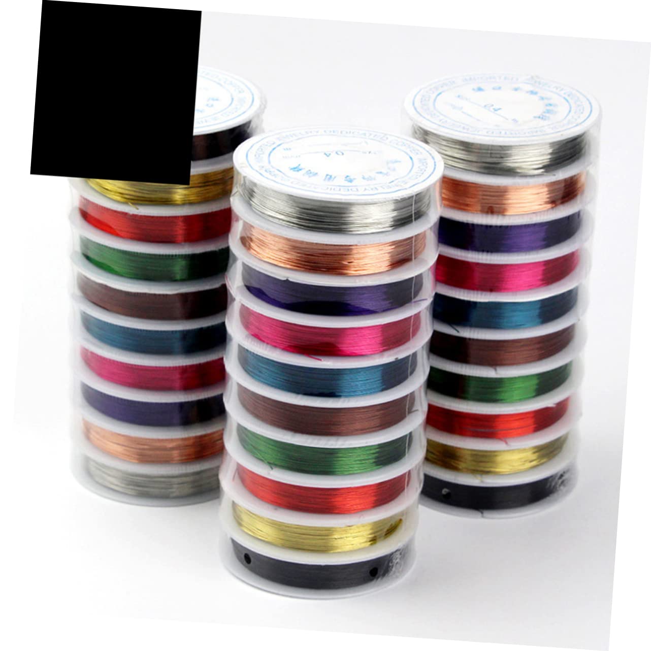 SHINEOFI 3 Set Di Perline Di Rame Da 0 8 Mm Flessibili E Robuste Per La Creazione Di Gioielli E Decorazioni Per La Casa 10 * 3
