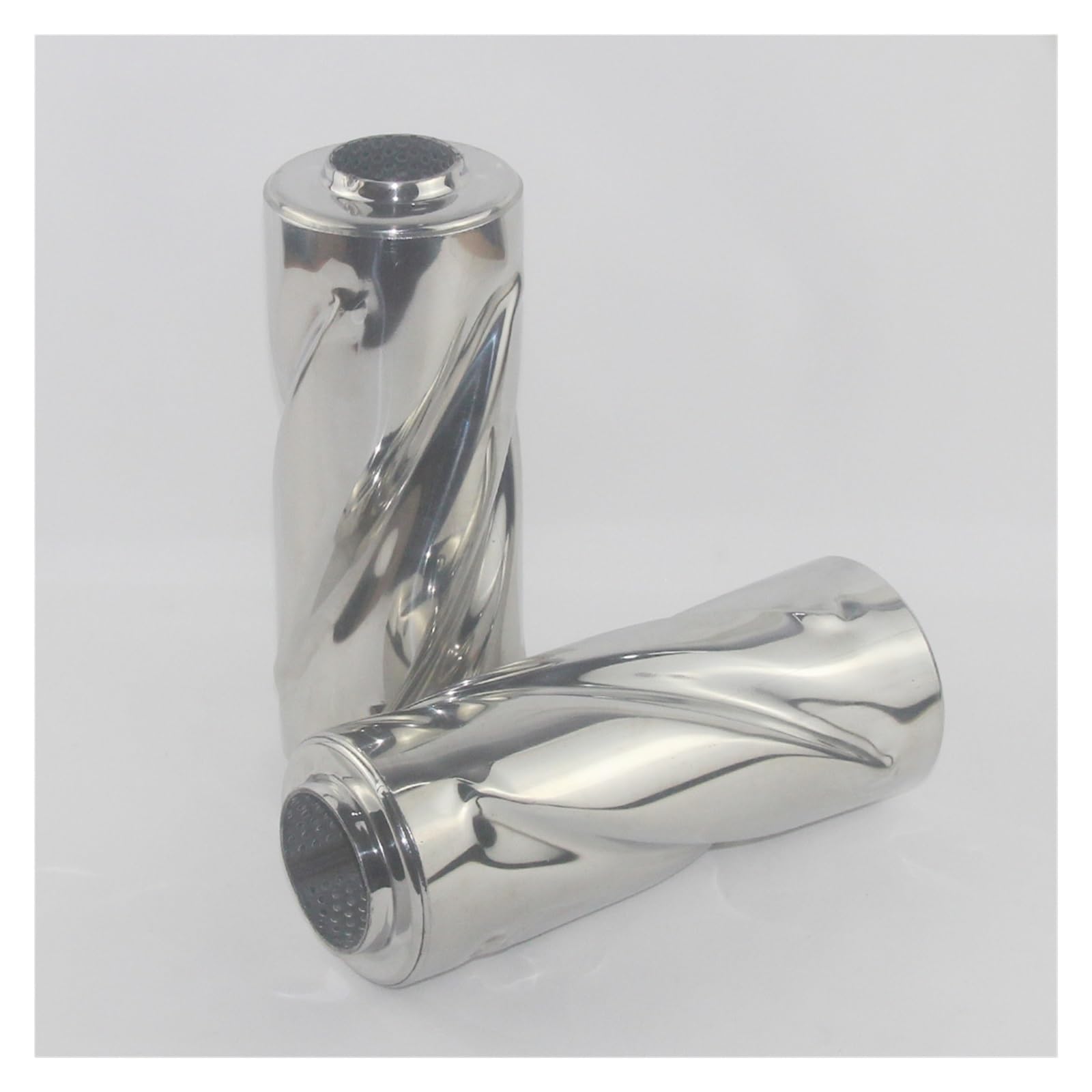 Tubo escape coche Para Escape Universal de acero inoxidable modificado para tubo silenciador para escape para automóvil(76mm)