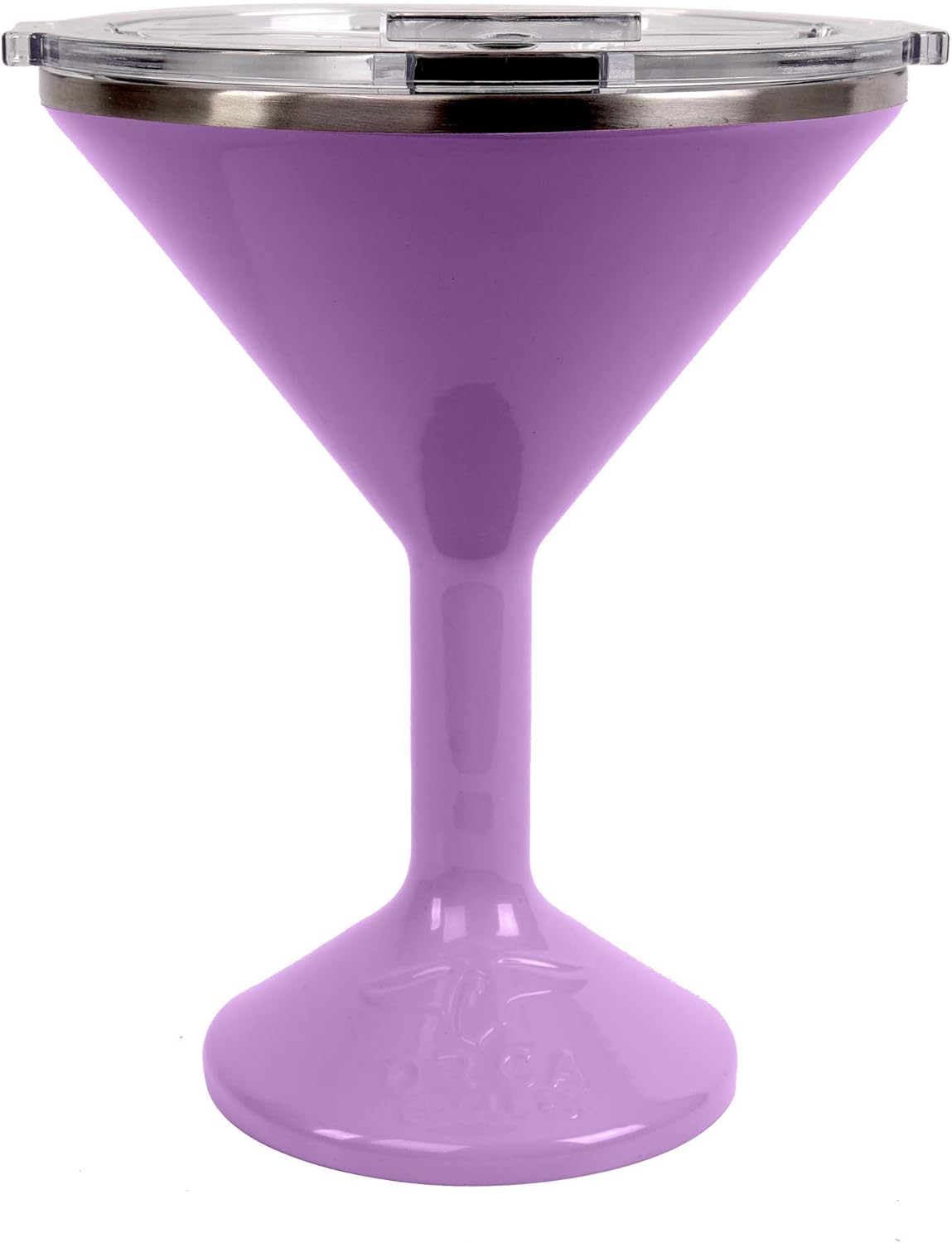 ORCA Tini 13oz Stainless Steel Martini Glass | Temperature Insulated Tumbler for Every Outdoor, Picnic, Poolside, Beach & Patio Party — Lilac