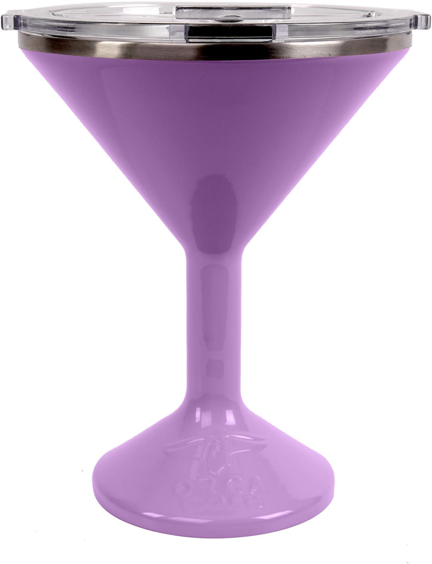 ORCA Tini 13oz Stainless Steel Martini Glass | Temperature Insulated Tumbler for Every Outdoor, Picnic, Poolside, Beach & Patio Party — Lilac