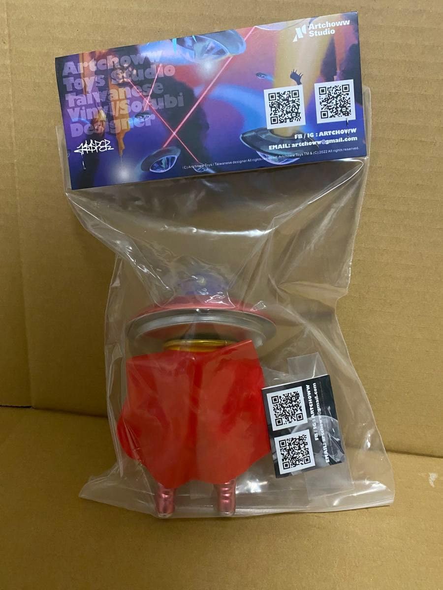 Artchoww toys V01 ソフビ インディーズ ワンフェス
