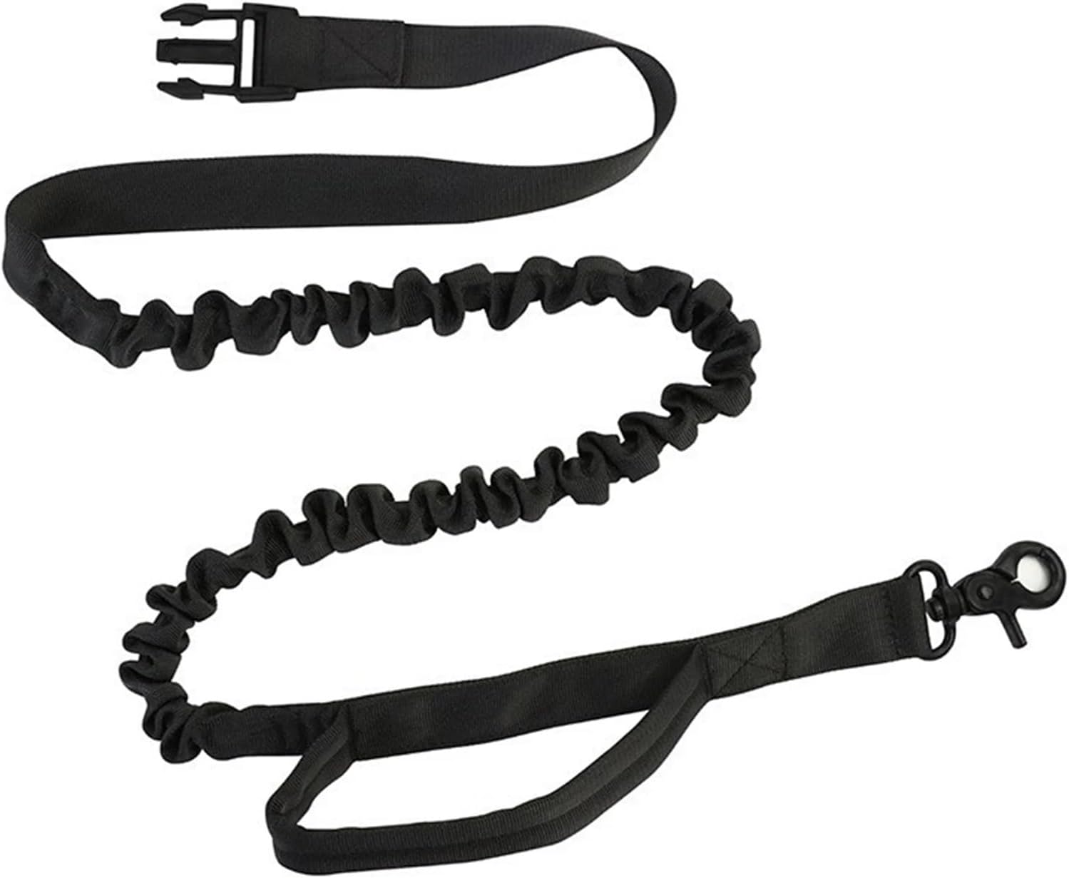 Hands Free Dog Leash for Running Walking Reflective with Waist Bag Retractable Elastic Belt Traction Rope Pet Products(Red)