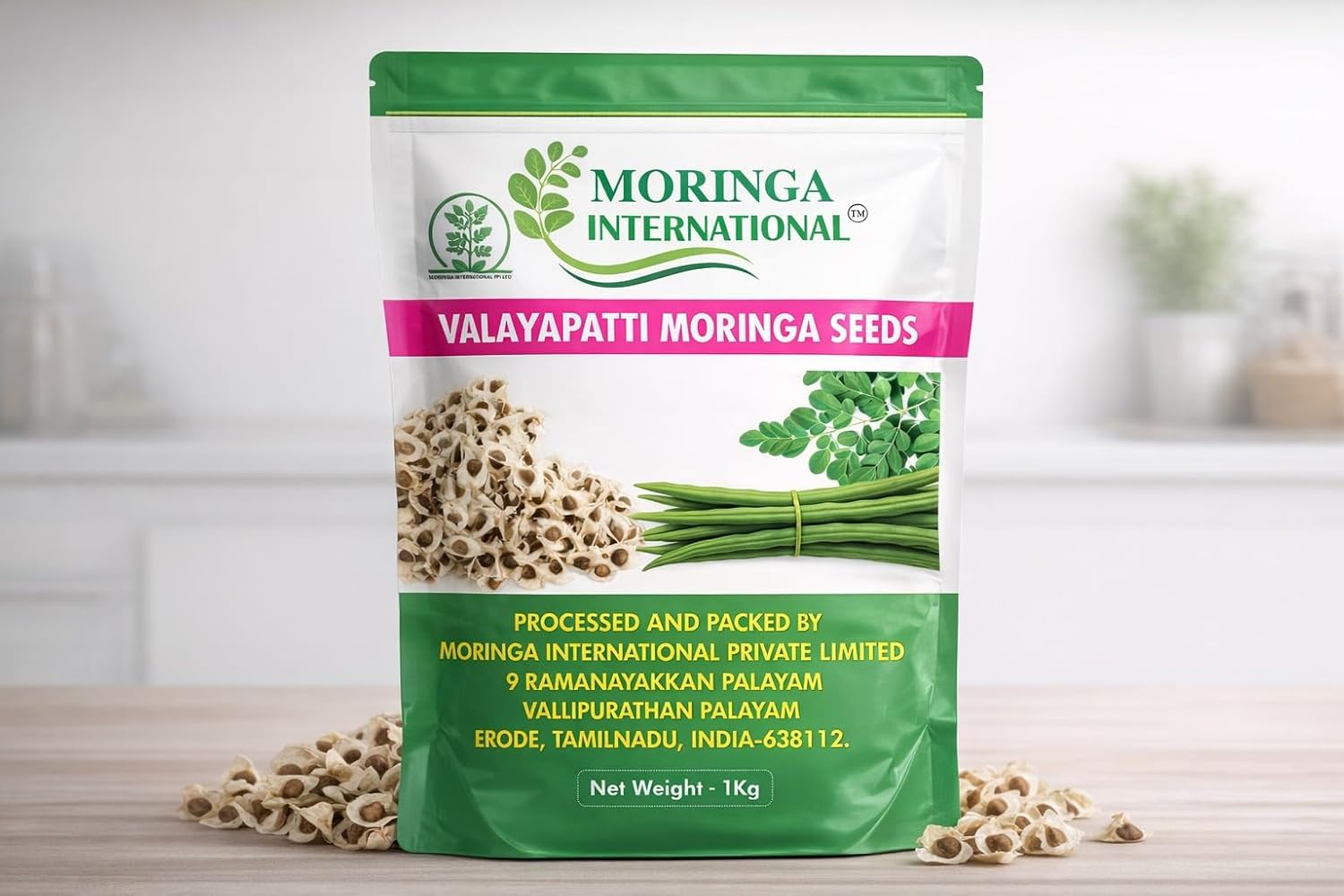 MORINGA SEEDS 1Kg at 3000.