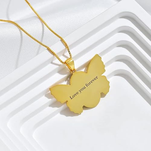 Miniatura 4 de Collar personalizado con dije de mensaje de escritura a mano, grabado personalizado, collar conmemorativo para mujer, joyería conmemorativa, regalo