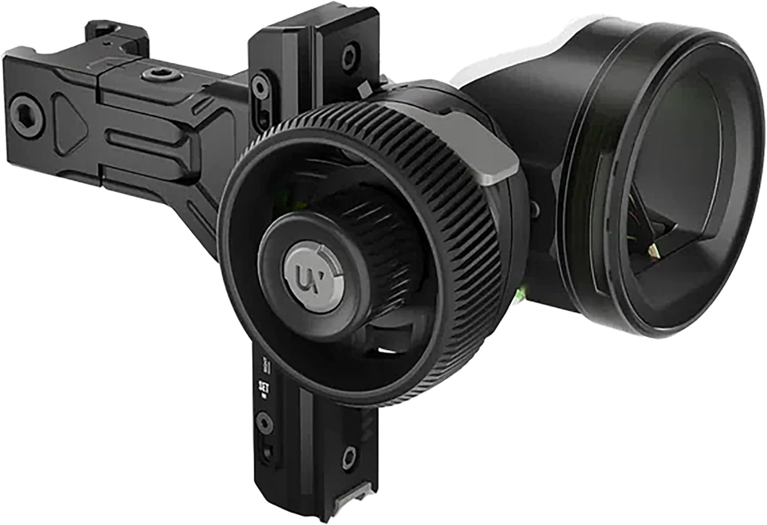 Ultraview UV Slider 2 1-Pin Bow Sight Picatinny Verical Pin Right Hand Black