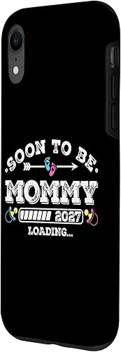 Miniatura 2 de Soon to Be Mommy 2027 Loading for Pregnancy Announcement Case for iPhone XR