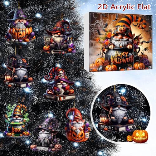 Décoration d'Halloween pour cheminée et arbre de fête - 7