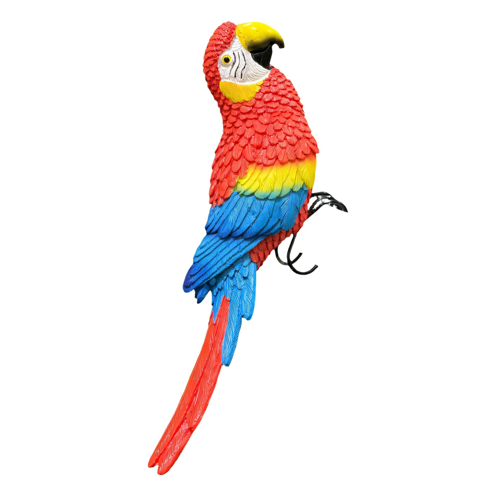 Hsyzygian Parrots Figurine Plant Pots Hanger,Hanging Parrots Statue Sculpture Flower Pots Huggers Garden Decors for Bonsais Ornament Flower Huggers Figurine