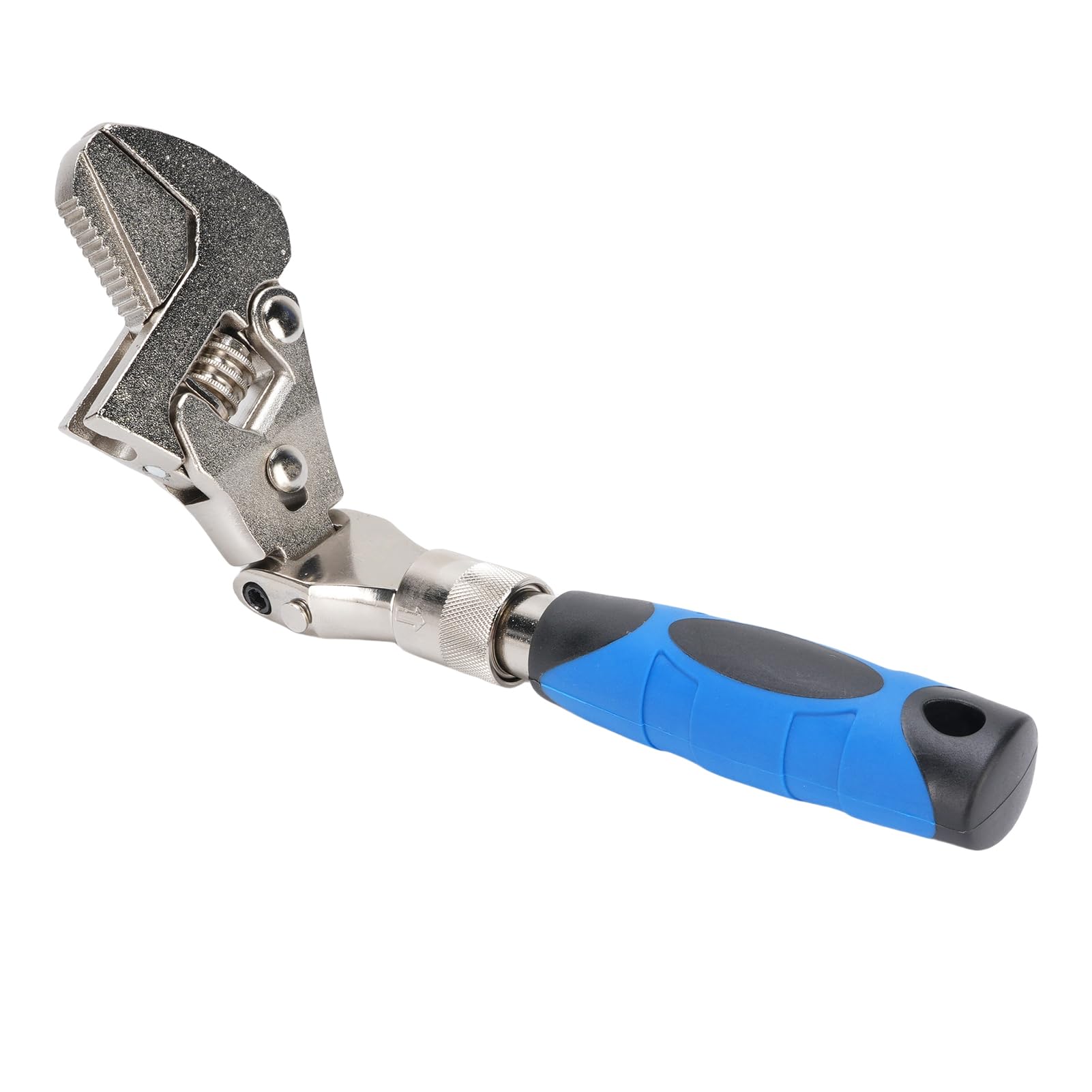 Llave de trinquete de cabeza flexible 5 en 1 ajustable con cabezal giratorio para automoción