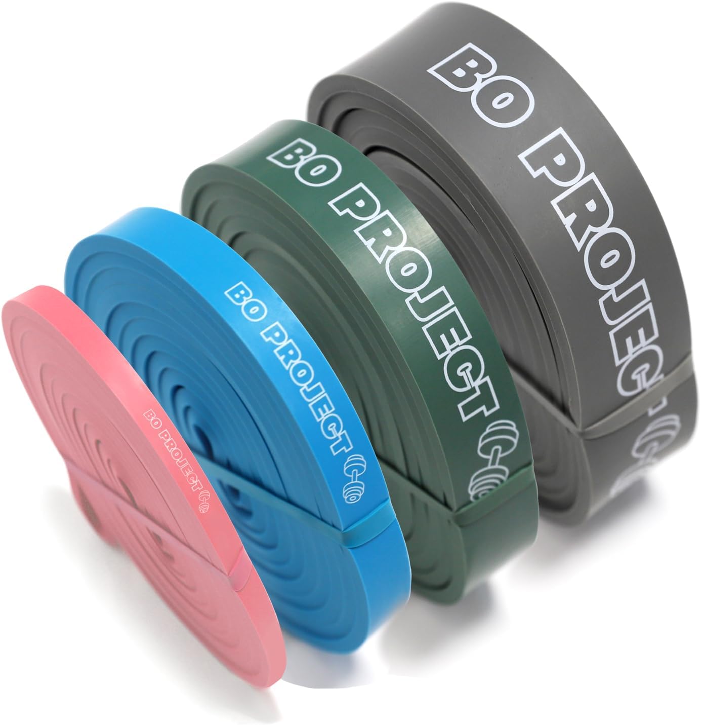 BO Project Pull Up Assistance Bands – Set of...