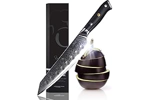 Kiritsuke Chef's Knife 8 Inch Damascus Japanese VG10 Super Steel 67 Layer...