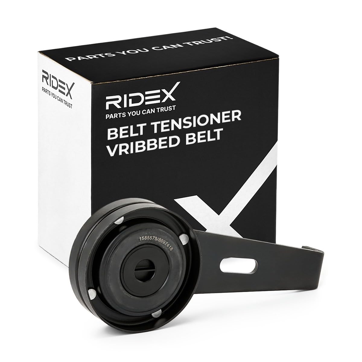 RIDEX 540T0019 Braccio tenditore Cinghia Poly-V Compatibilità con FIAT DUCATO Pianale piatto/Telaio 230
