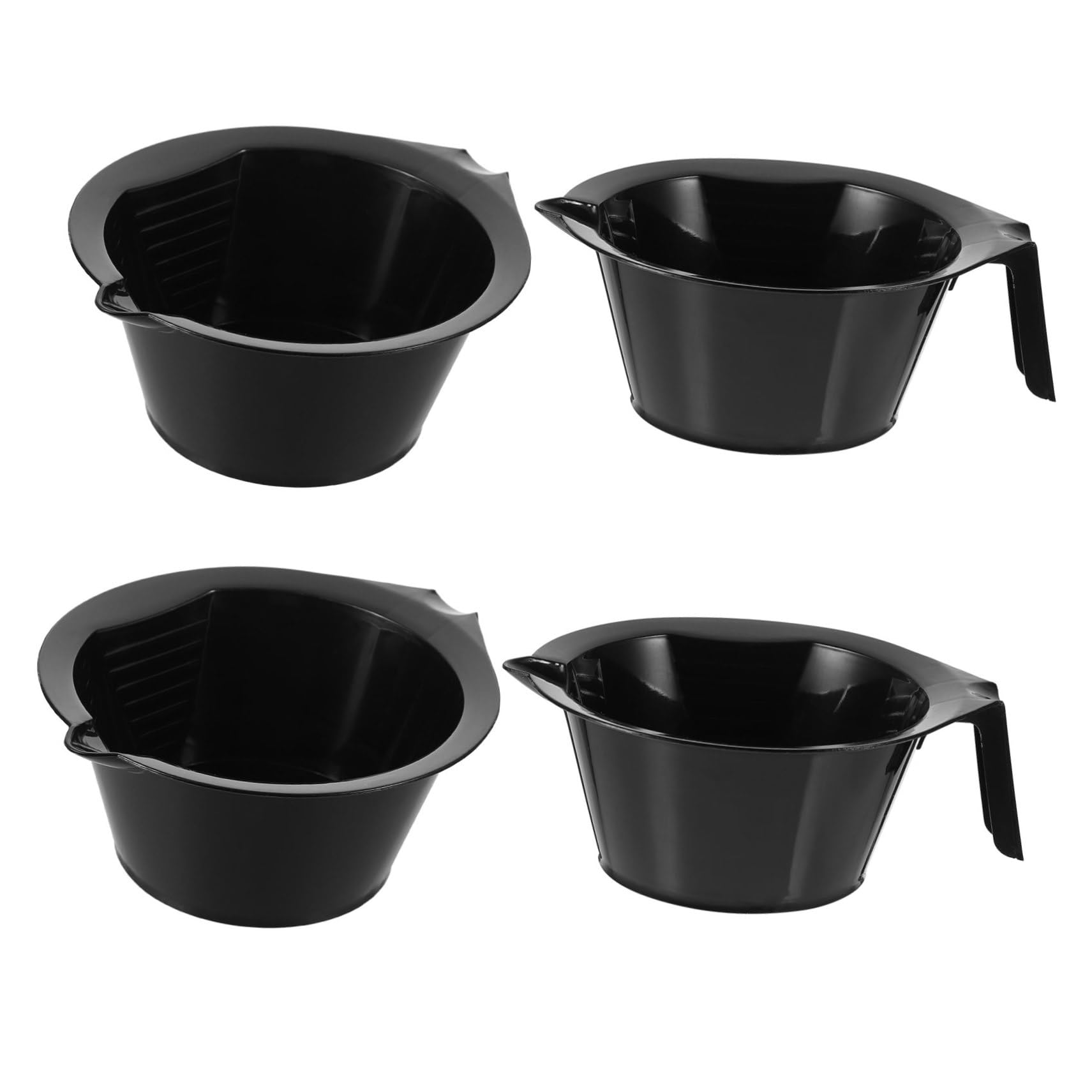 IWOWHERO 5pcs Hair Dye Mixing Bowl Set Professional Hair Coloring Supplies for Home Salon