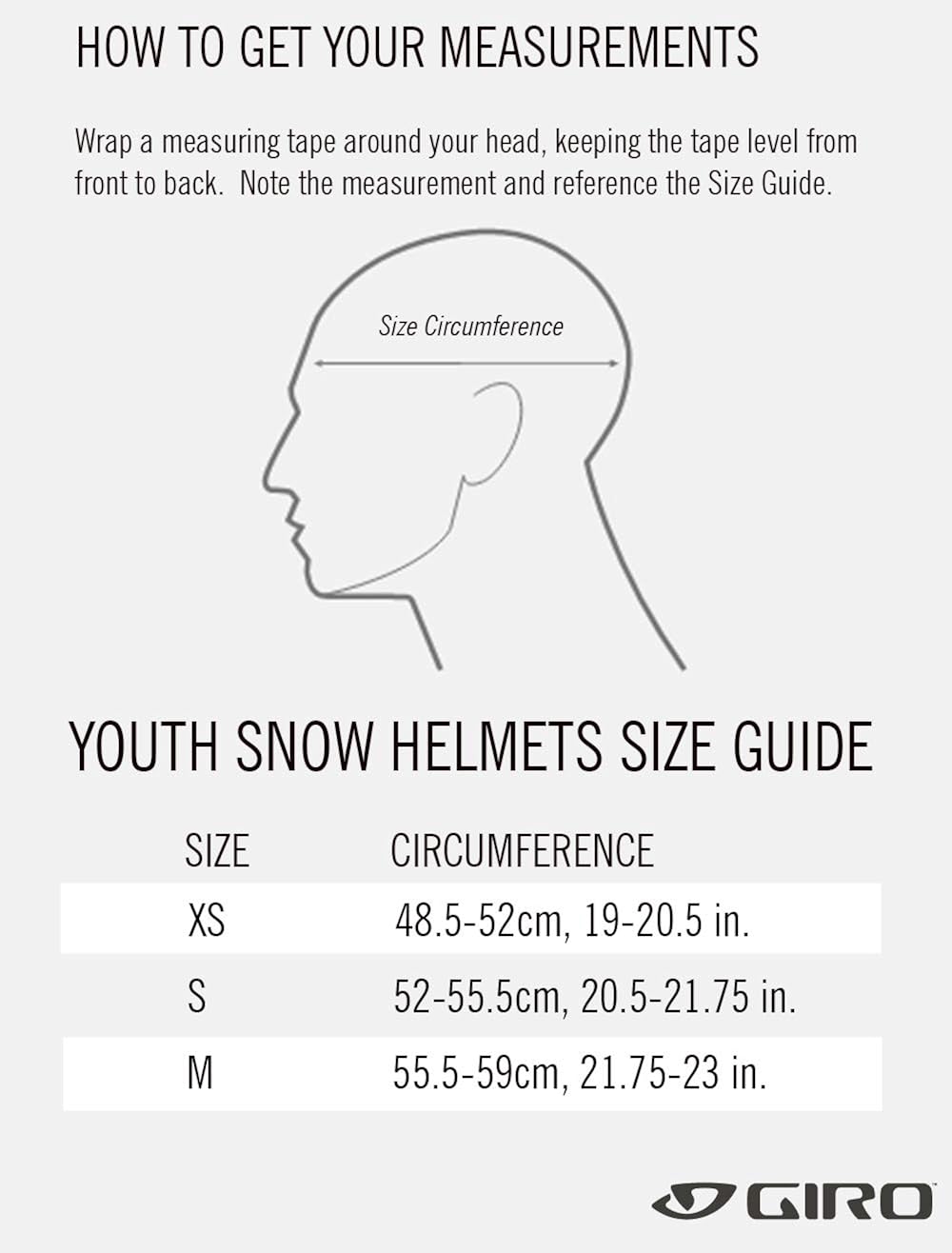 Giro Crue Youth Snow Helmet : Sports & Outdoors
