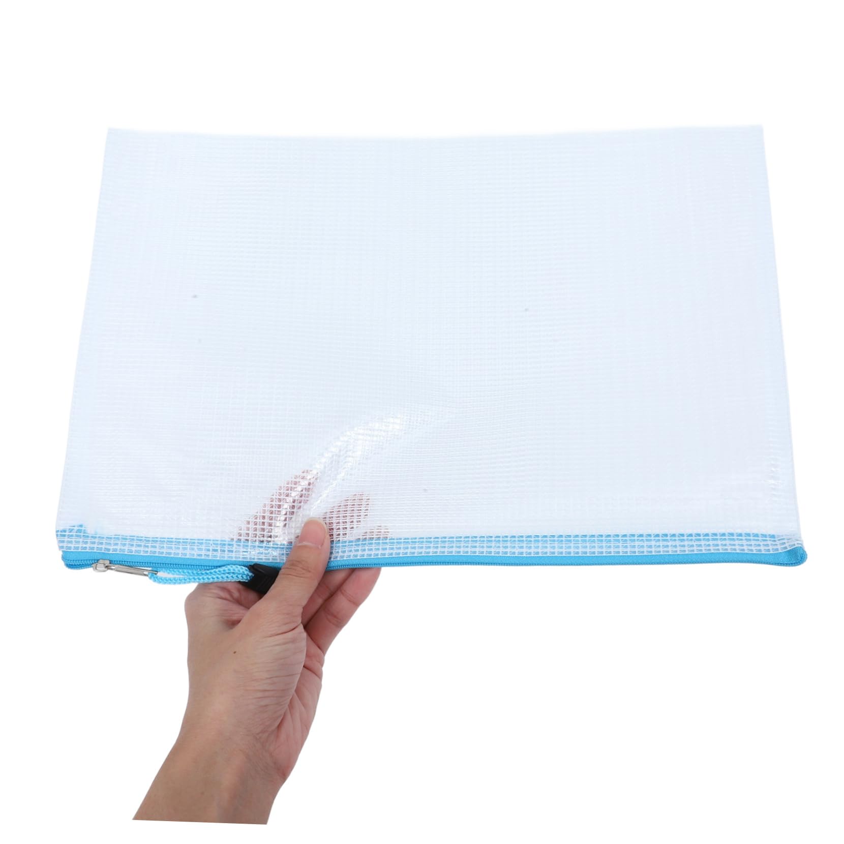 SHINEOFI 24 Pièces Pochettes à Fermeture Éclair Pvc Pochettes Transparentes Pour Classement Sacs De Rangement Pour Fournitures Scolaires Organisation De Documents