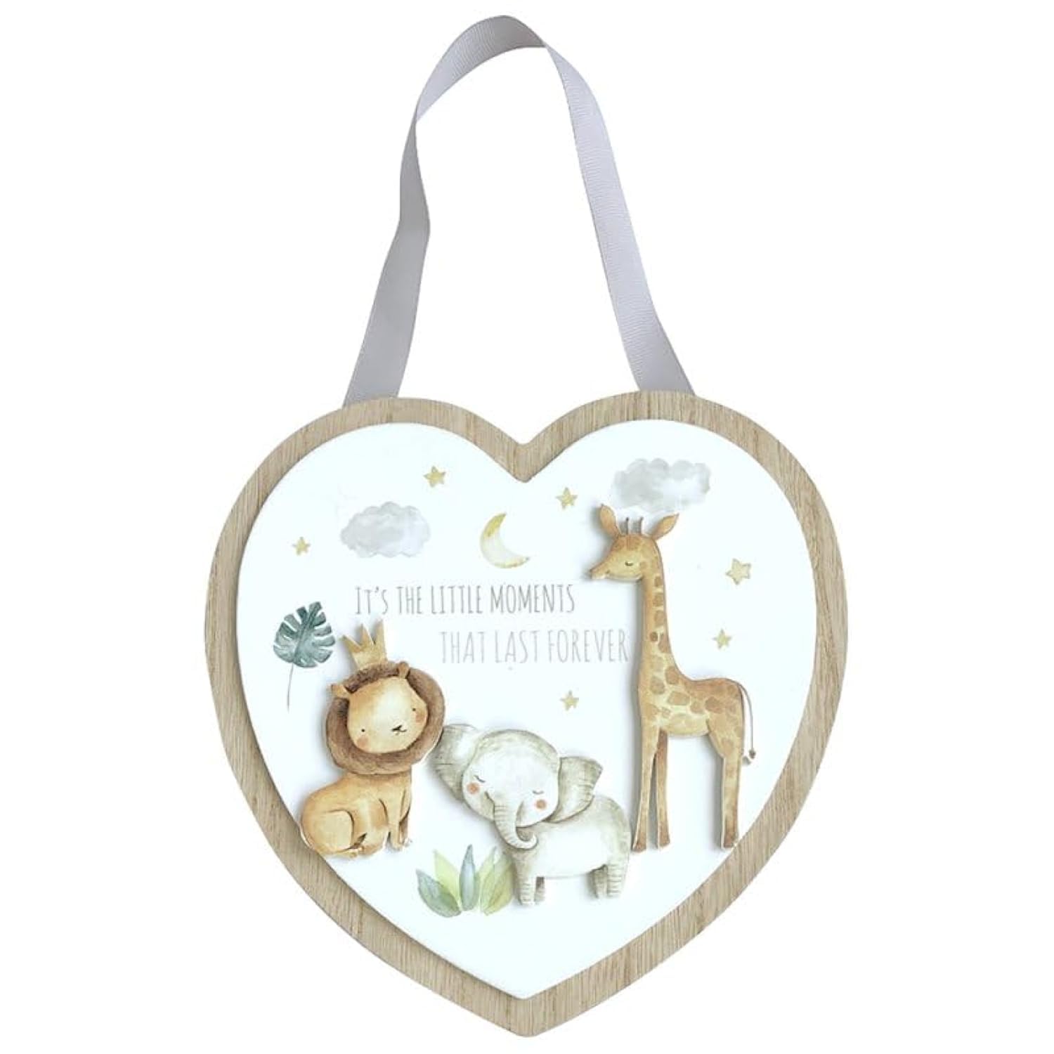 Lesser & Pavey British Designed Dog Lover Quotes Plaque, Little Moments, 20 x 20 x 1cm