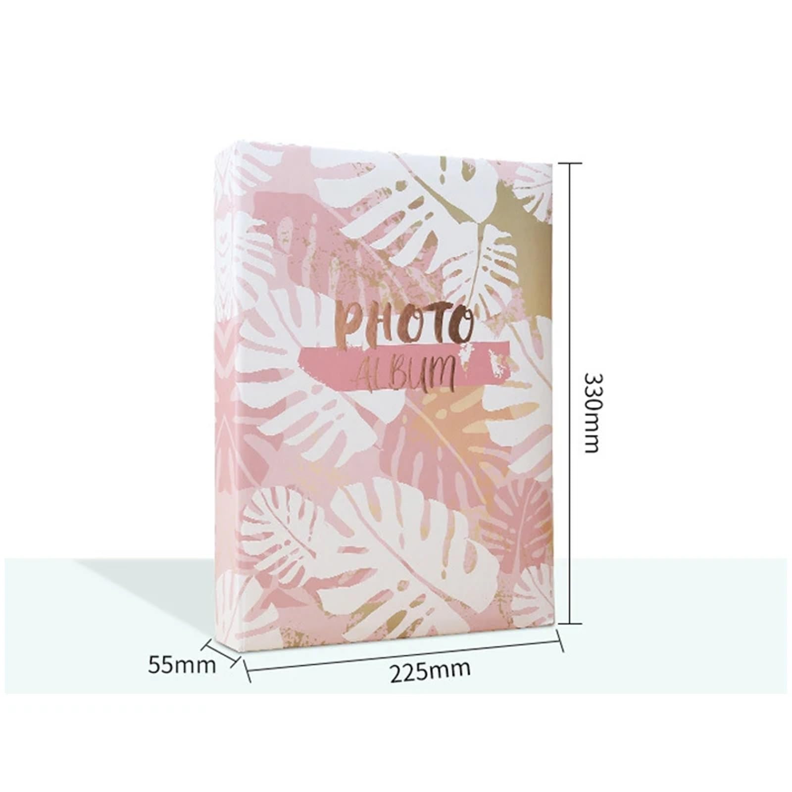 Álbum de Fotos Álbum de fotos con tapa impresa 6 pulgadas y 300 bolsillos, almacenamiento creativo imágenes, álbumes recortes, recuerdos familiares 4 x(Color02)