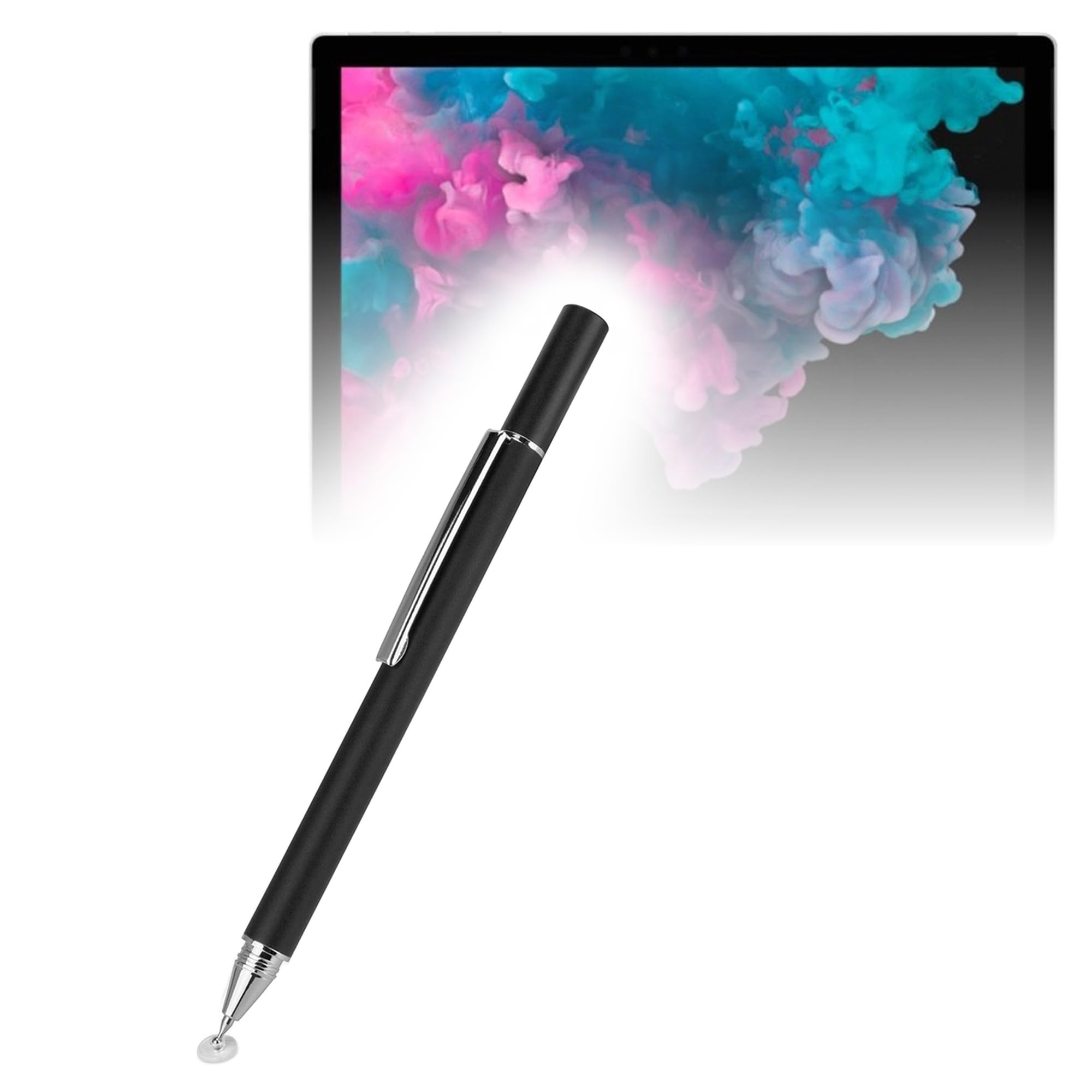 Lápices capacitivos FineTouch de BoxWave para Microsoft Surface Pro negros 8