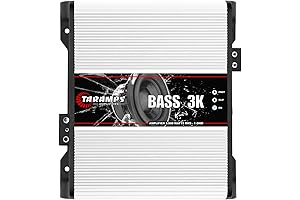 Taramps Bass 3K 1 Channel 1 Ohm 3000 Watts RMS Class D Amplifier