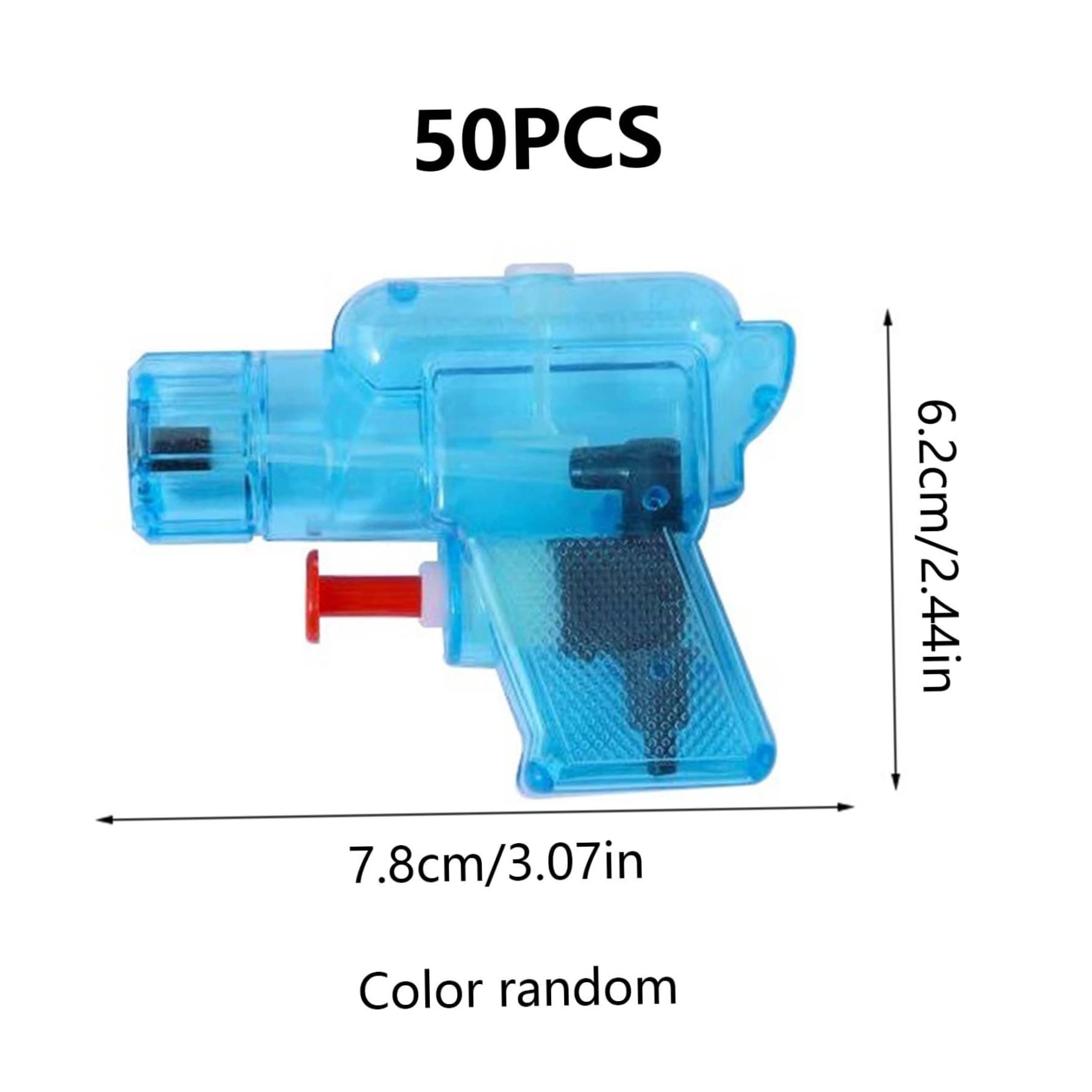 Piccole Pistole ad Acqua Mini Pistola Summer Beach Water Fighting Toy Gioco di Piscina 50 Pezzi Colore Casuale, Piscina