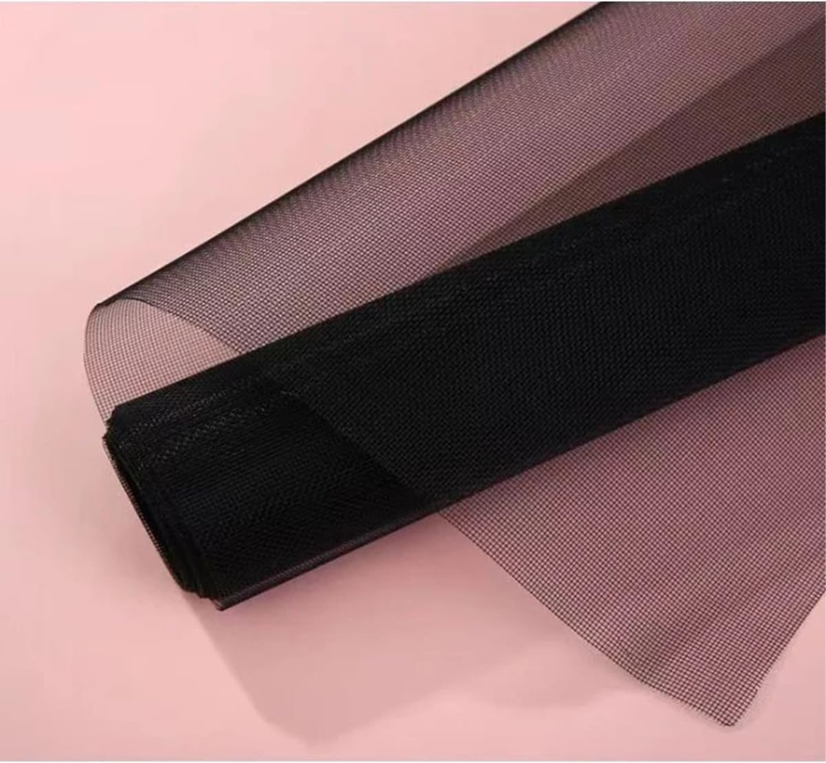 ECYC Ltd Replacement Window Screen Mesh, Window Screen Mesh Net Fabric Roll Ultra Fine Mesh Screen Door Material DIY Custom Window Screen Mesh Roll for Repair Door, Windows, Patio Screens