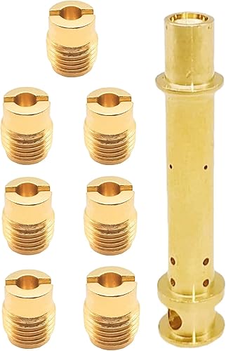 YAMAKATO Kit de chorro de carburador para Predator 212 cc Hemi o Non Hemi 032 033 034 035 036 037 038 y 140 E-Tube, también para 196cc GX160 GX200