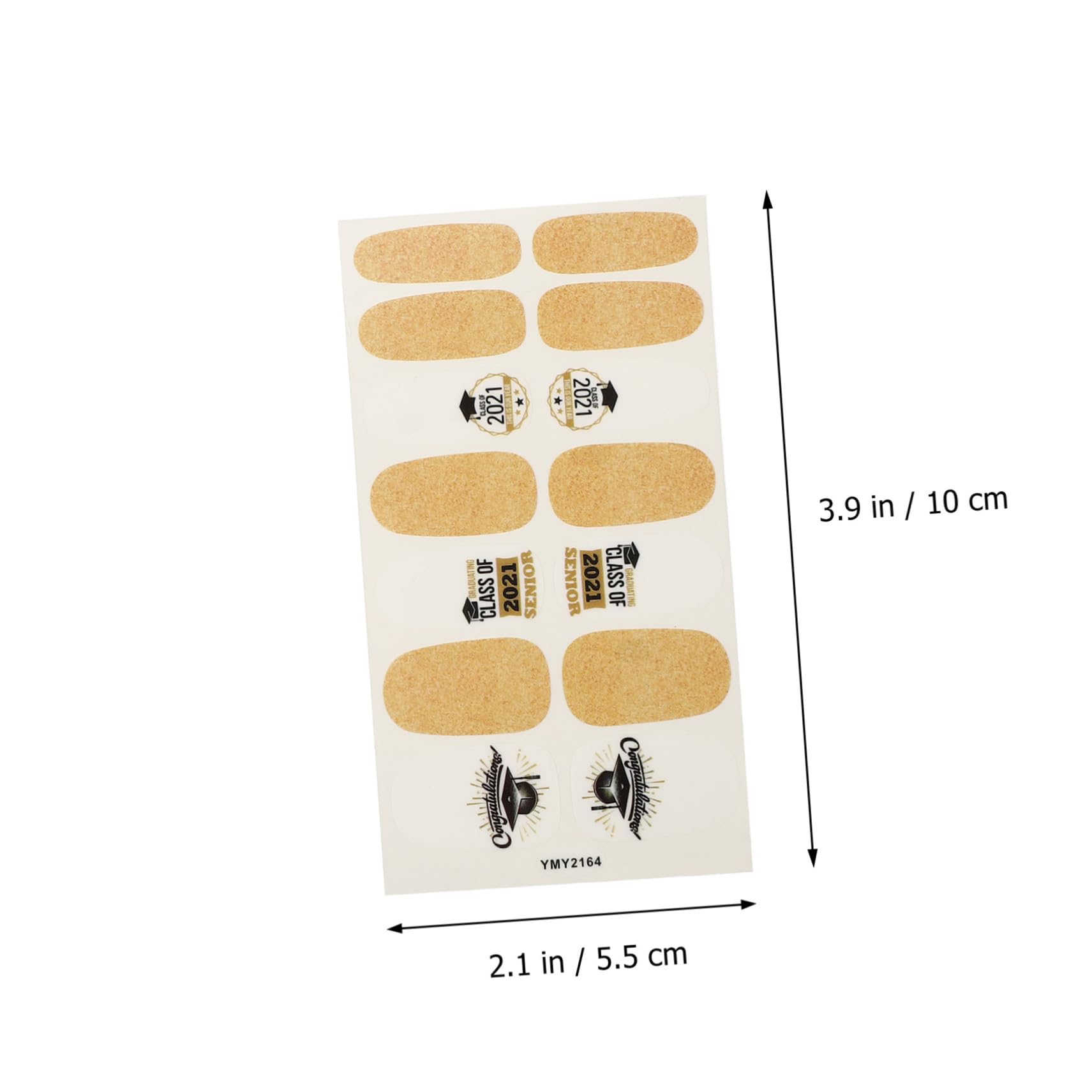 48fogli Adesivi Per Unghie Stickers Decorativi Per Nail Art Facile Applicazione Per e Speciali