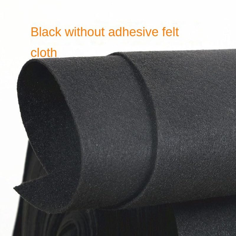 Wiring Connecting Terminals Speaker Box Shell Felt Cloth car subwoofer Shell Flannel Non-Slip Sound-Absorbing Blanket Cloth Black Gray - (Color: Gray Tape Backing)