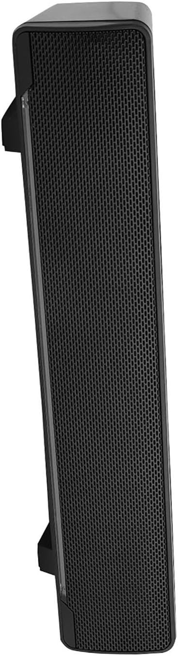 GOTOTOP USB Computer Speaker, Wired Mini with 3.5mm Aux, Portable Stereo Subwoofer for PC Laptop TV Desktop Cellphones Tablets, Lightweight 3W USBPowered with Blue (Black)