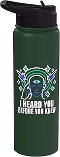 Sonar Technician Navy Tee Vintage Retro Distressed Funny. Stainless Steel Insulated Water Bottle