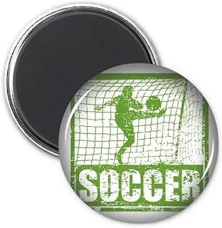 Football Player Scores Goal Football Refrigerator Magnet Sticker Decoration Badge Gift