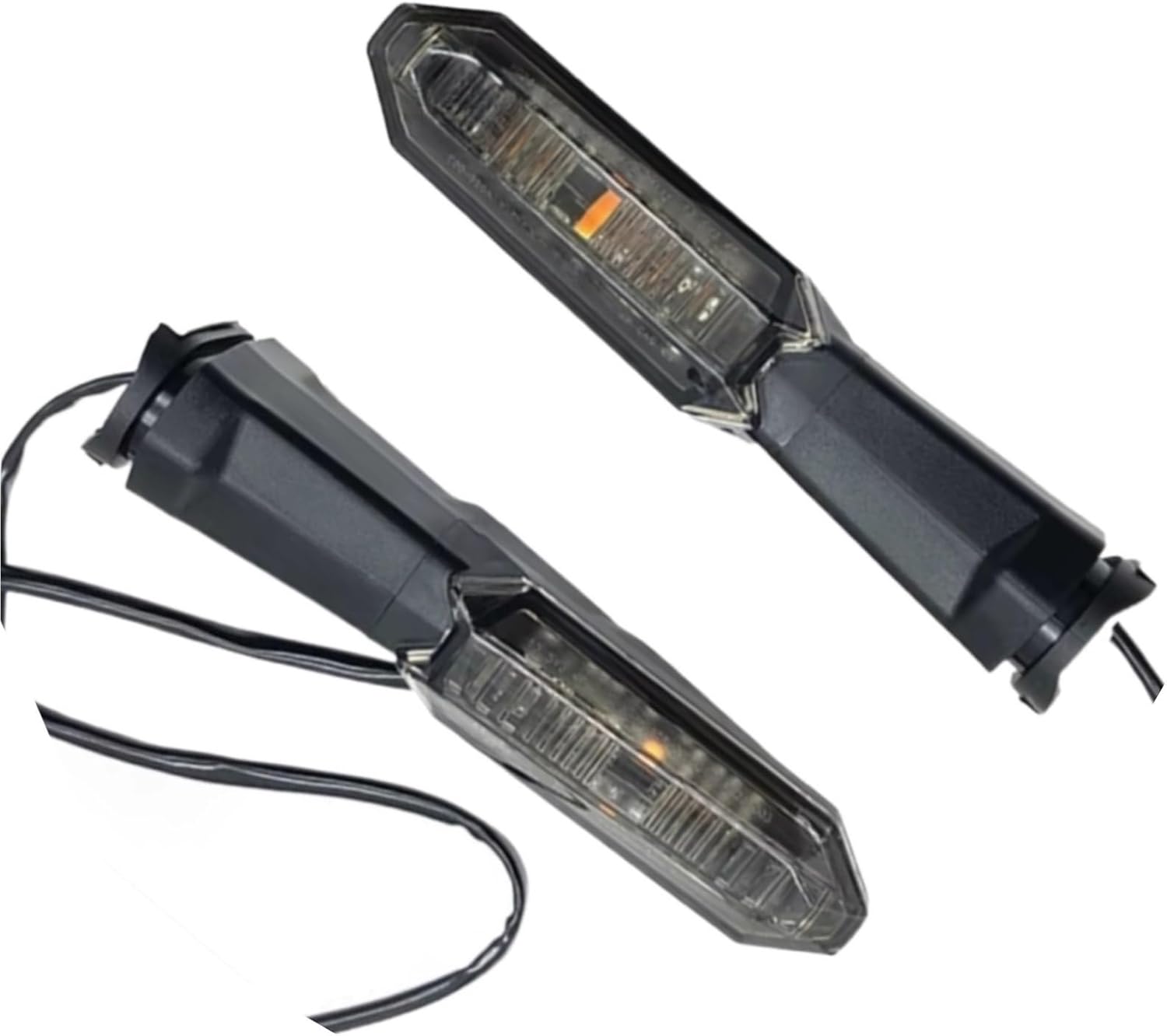 バイク用方向指示灯 オートバイ用バイカラーウィンカー ブレーキライト