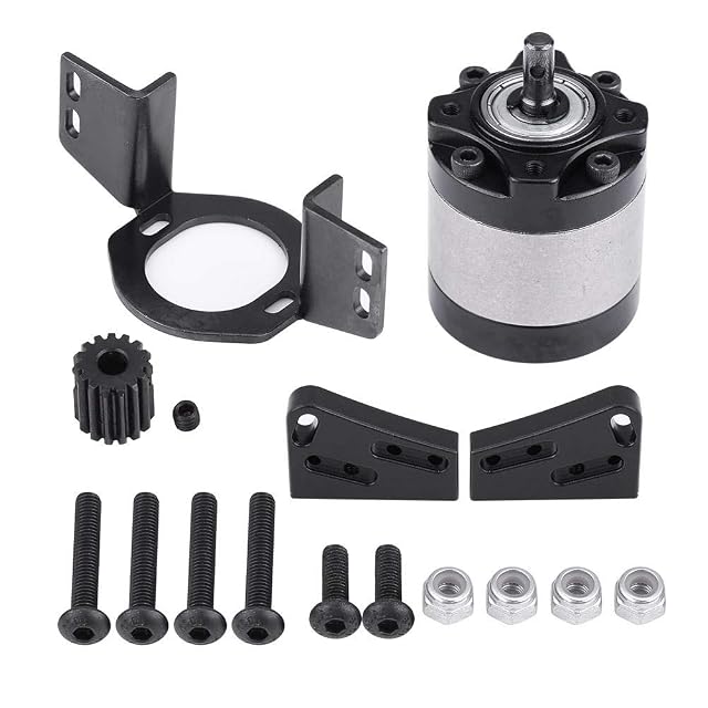 Caja de Transmisión Planetaria de Metal, Relación 1:5, Compatible con RC Crawler Car 1/10 D90 D110 Axial SCX10