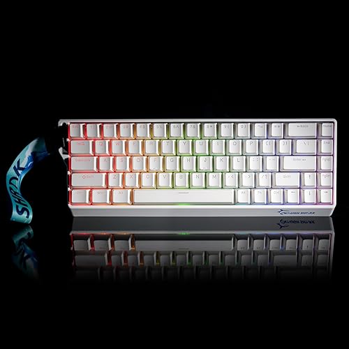 Miniatura 8 de GK GAMAKAY x NaughShark NS68 - Teclado para juegos con cable de disparo rápido, 65% efecto Hall, tasa de sondeo de 8 KHz, 0.000 in RT, toque a