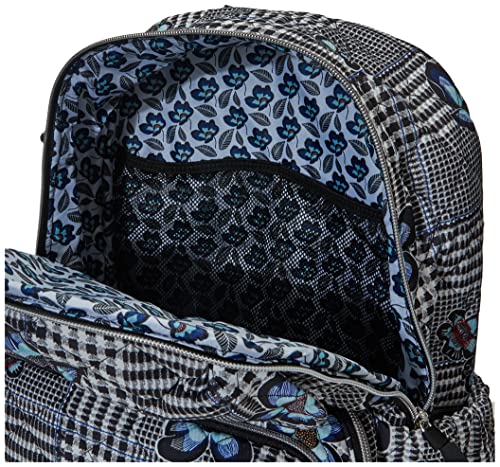 Image of Vera Bradley Women's Performance Twill Backpack Baby Diaper Bag, Bedford Plaid, One Size