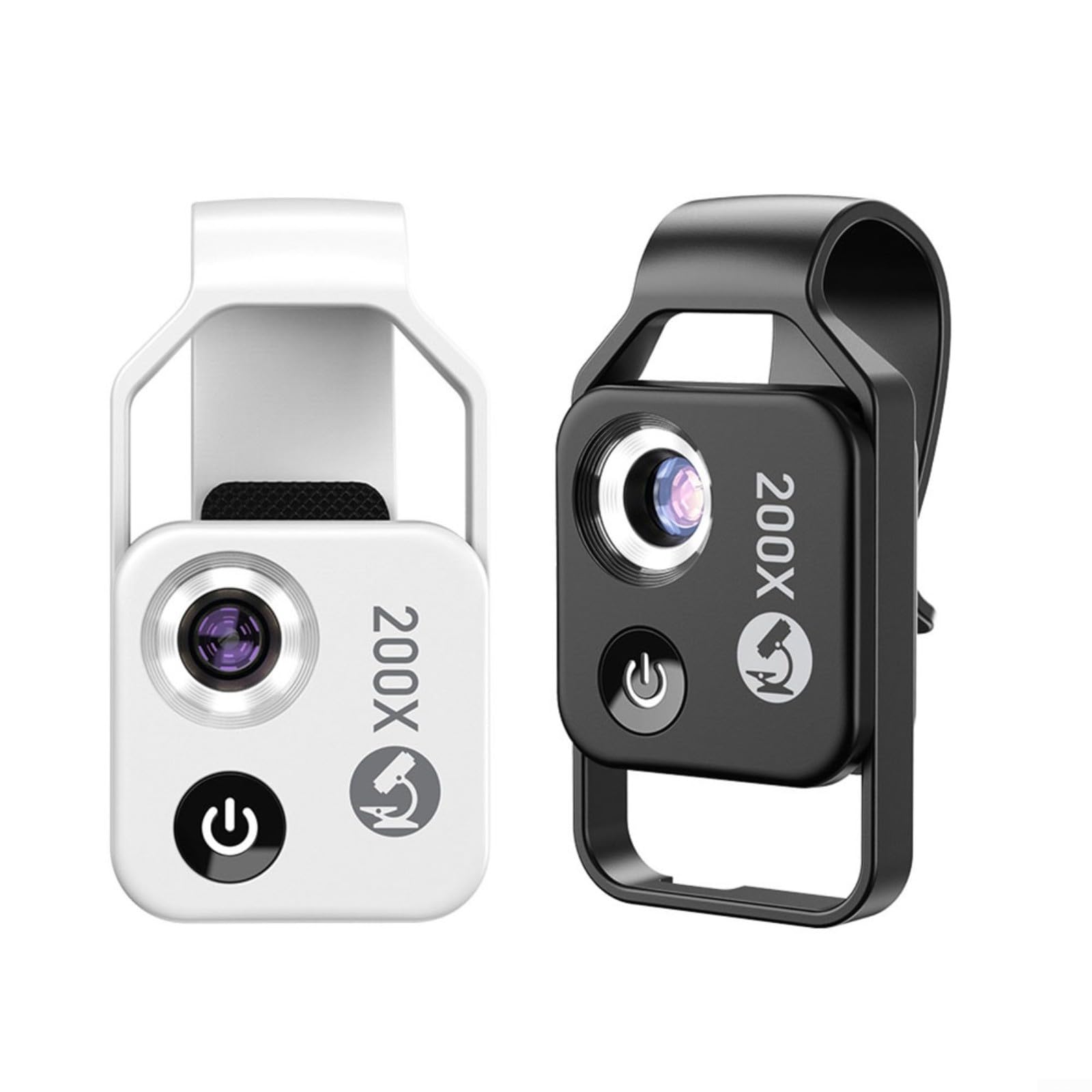 Handy Mikroskop,Mini Kamera,Tragbares Handy-Mikroskop 200X HD Identifikation Schmuck Vergrößerungslinse