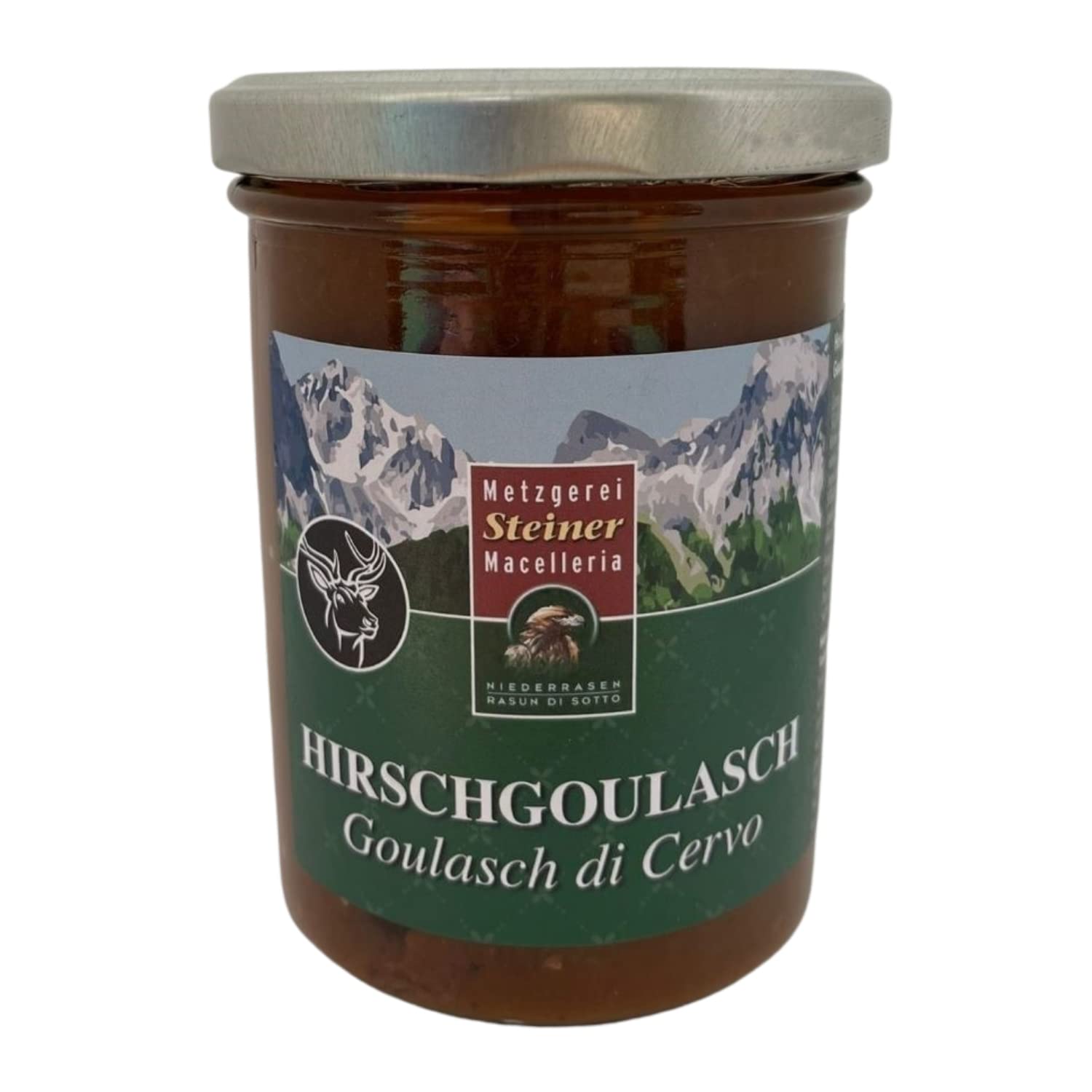 Hirschgulasch 400 gr. - Metzgerei Steiner