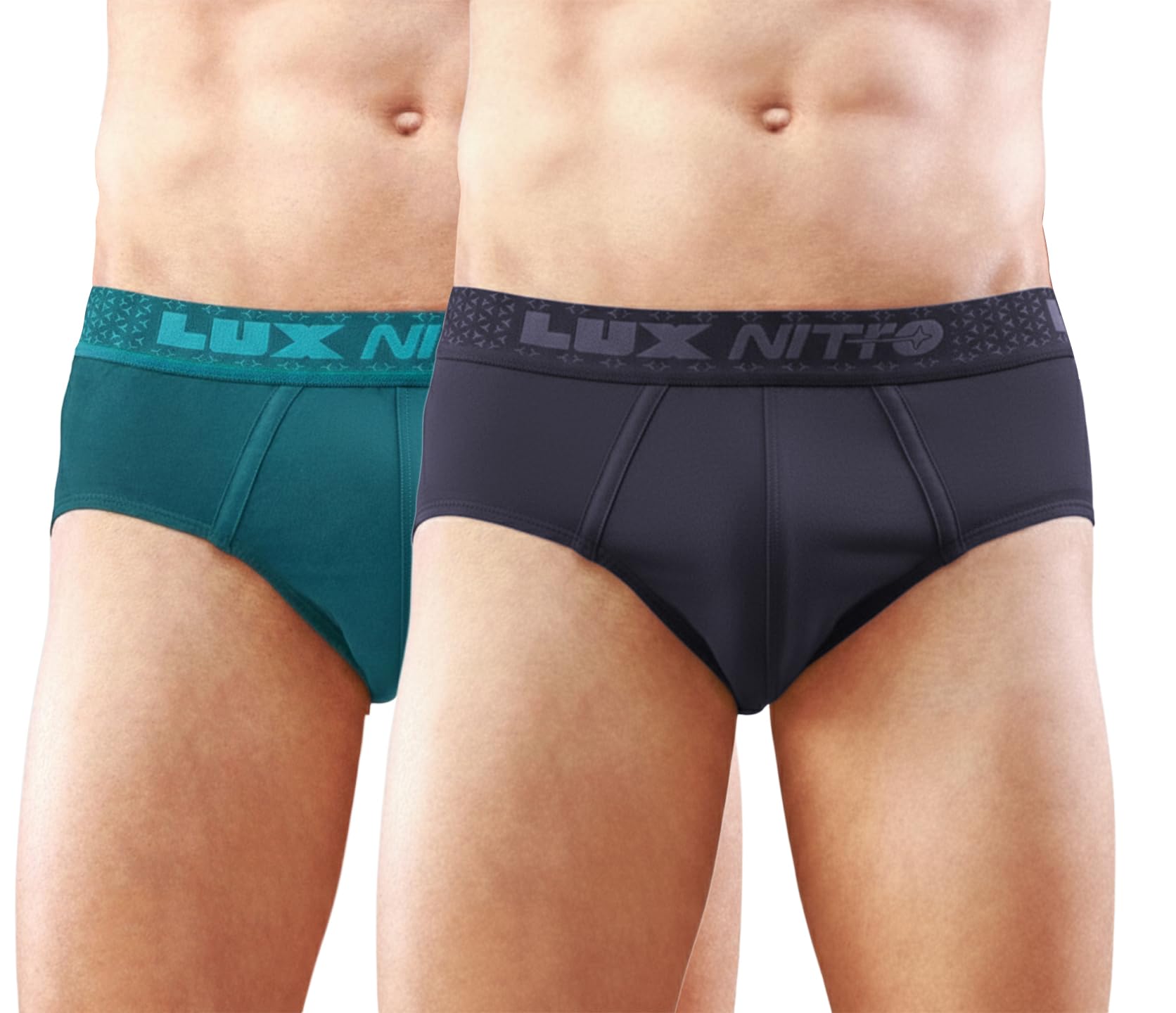 lux nitro Men’s Modal Brief| AeroComfi Ultra-Soft Stretch Brief | No-Marks Waistband, Four-Way Stretch, Premium Modal Micro Fabric (Pack of 2)-picture-32