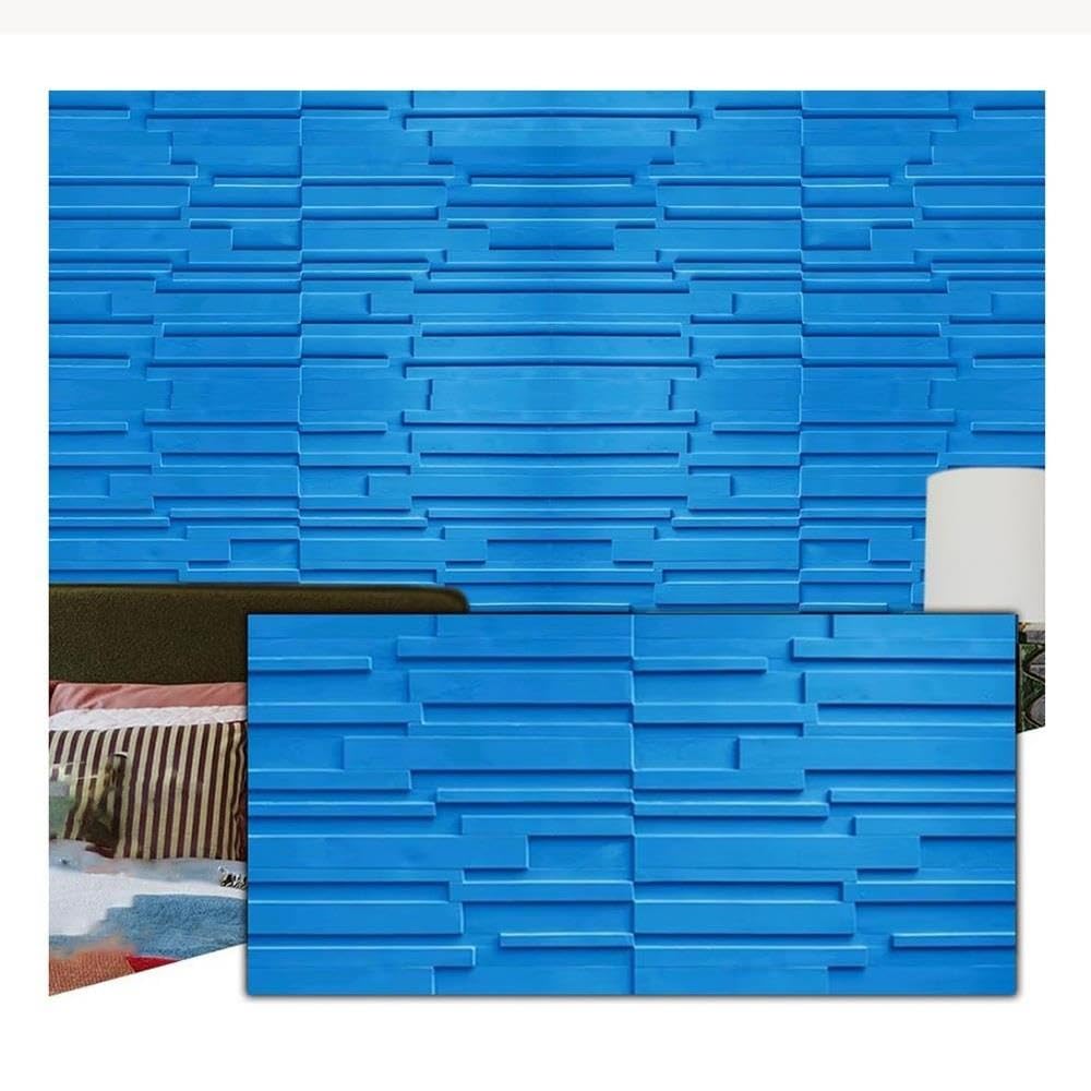 Pannelli murali 3D effetto pietra per interni, Rivestimento murale leggero