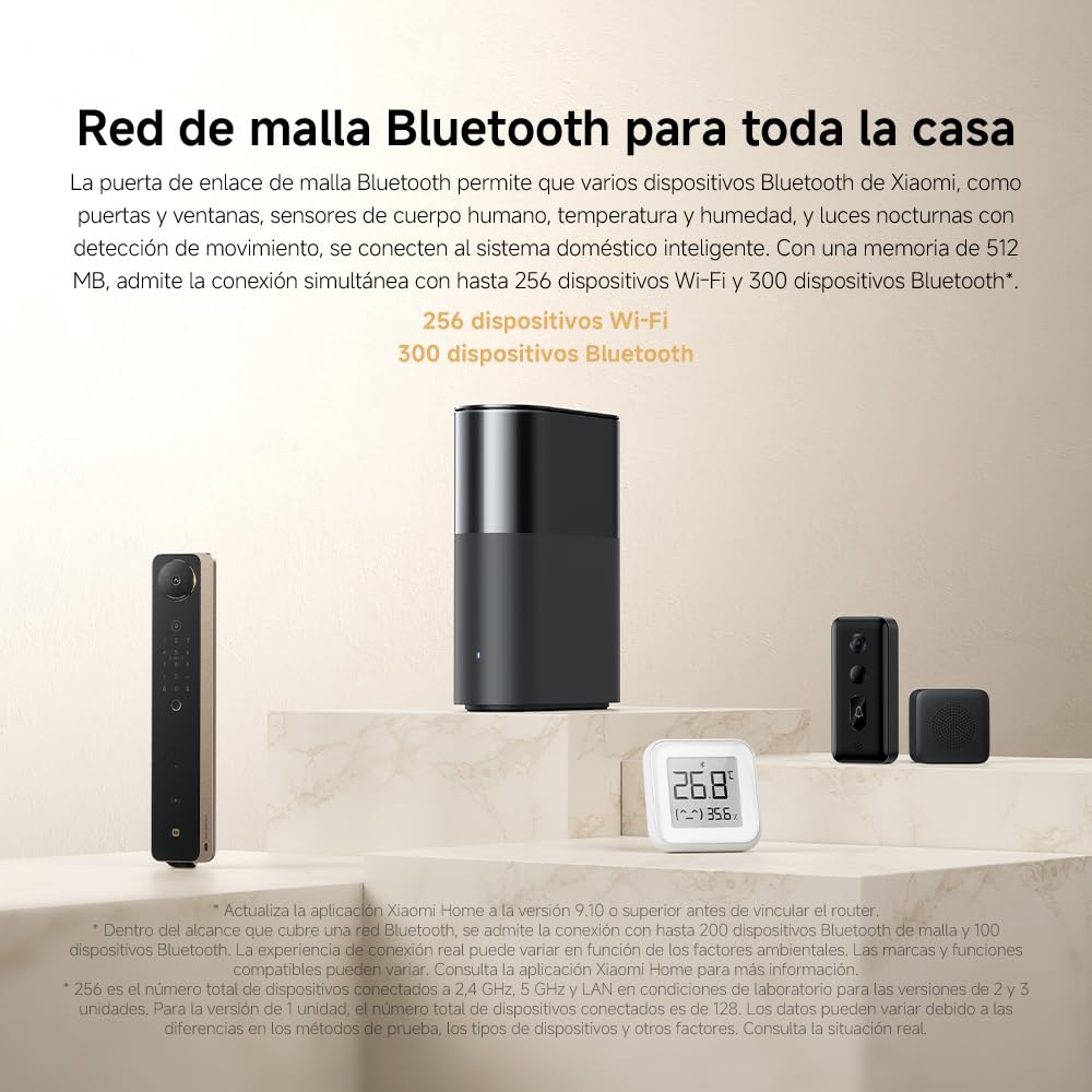 Router WiFi7 BE3600 - Puerto 2.5G, Mesh WiFi, BLE, Conexión Multi-Dispositivo con Baja Latencia