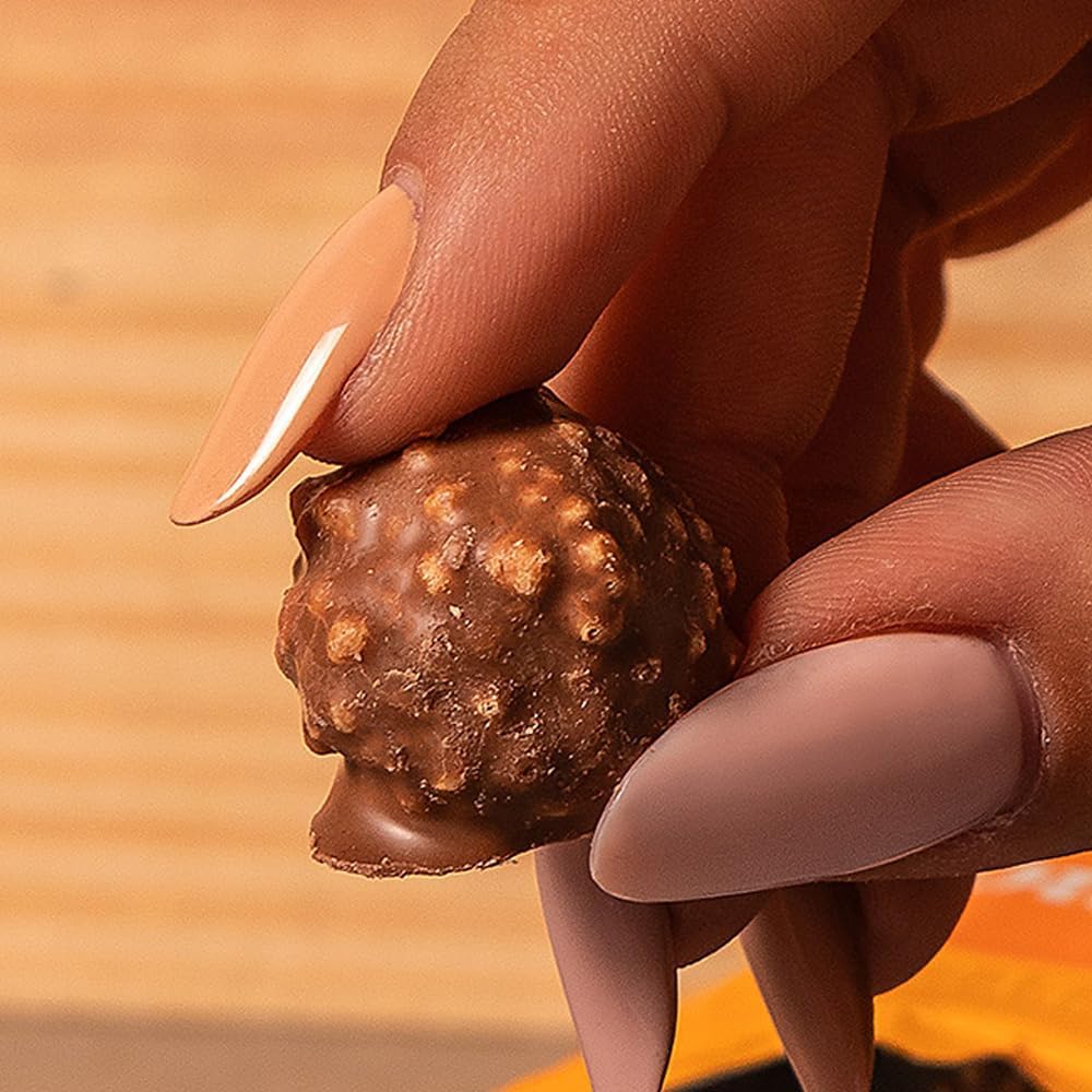 Mini Bombom Crocante com Caramelo FLORMEL Zero Açúcar -Pouch com 54g