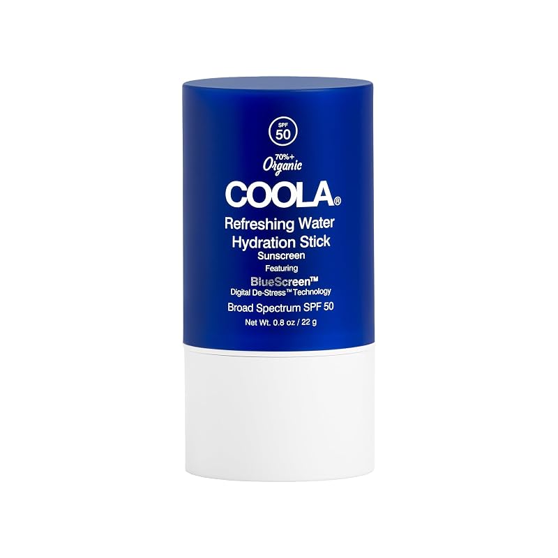 COOLA Refreshing Water Stick Facial com FPS 50, 30 mL