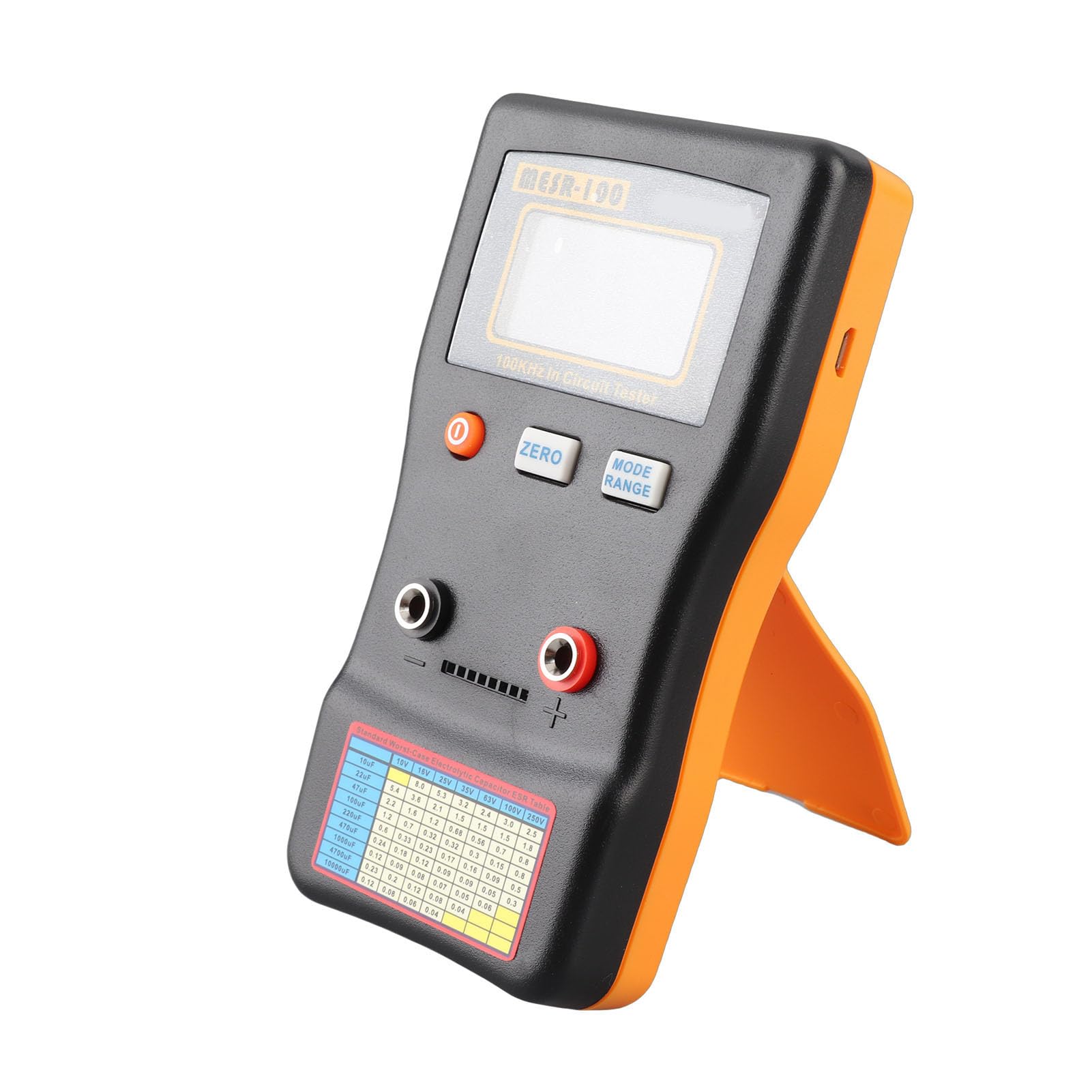 Semme MESR 100 Miernik Kondensatorów z Automatycznym Ustawianiem Zakresu, Wysoki Tester do Analizy Obwodów Lekki i Przenośny Zasilanie Bateryjne/USB do Naprawy Elektroniki