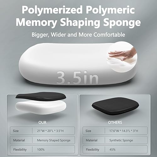 Miniatura 6 de Silla de oficina de malla, ergonómica con soporte lumbar, color negro, estilo moderno, respaldo de malla, bloqueo de inclinación de 90-135, peso