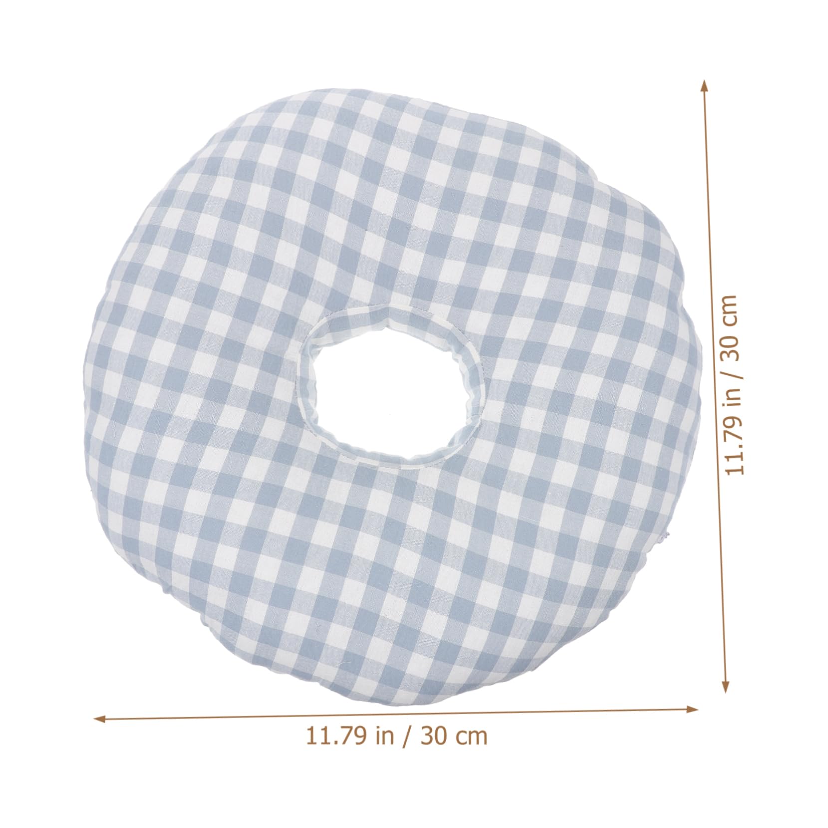 Gliterra Mastectomy Recovery Pillow, Soft Minky Dot Texture, Lavender