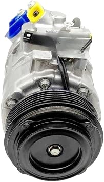 CAR Aircon A/C AC COMPRESSOR Compatible for BMW 520D F11 F10 F07 2011 2012 2013 2014 2015 2016 2017 64529399072 64529225703 OE Replacement
