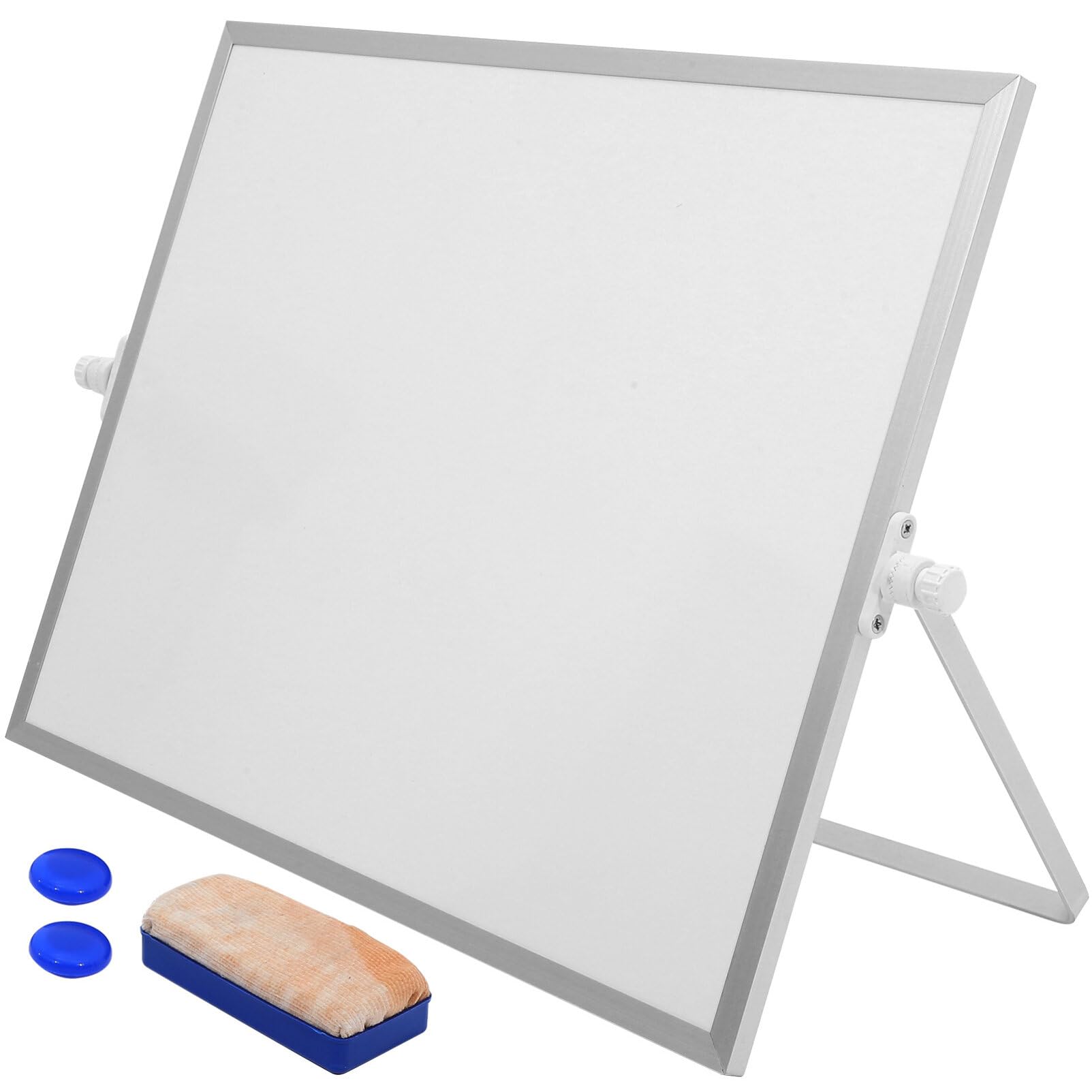 Weiße Tisch Whiteboard Tafel, Doppelseitig, Tragbar, Magnetisch